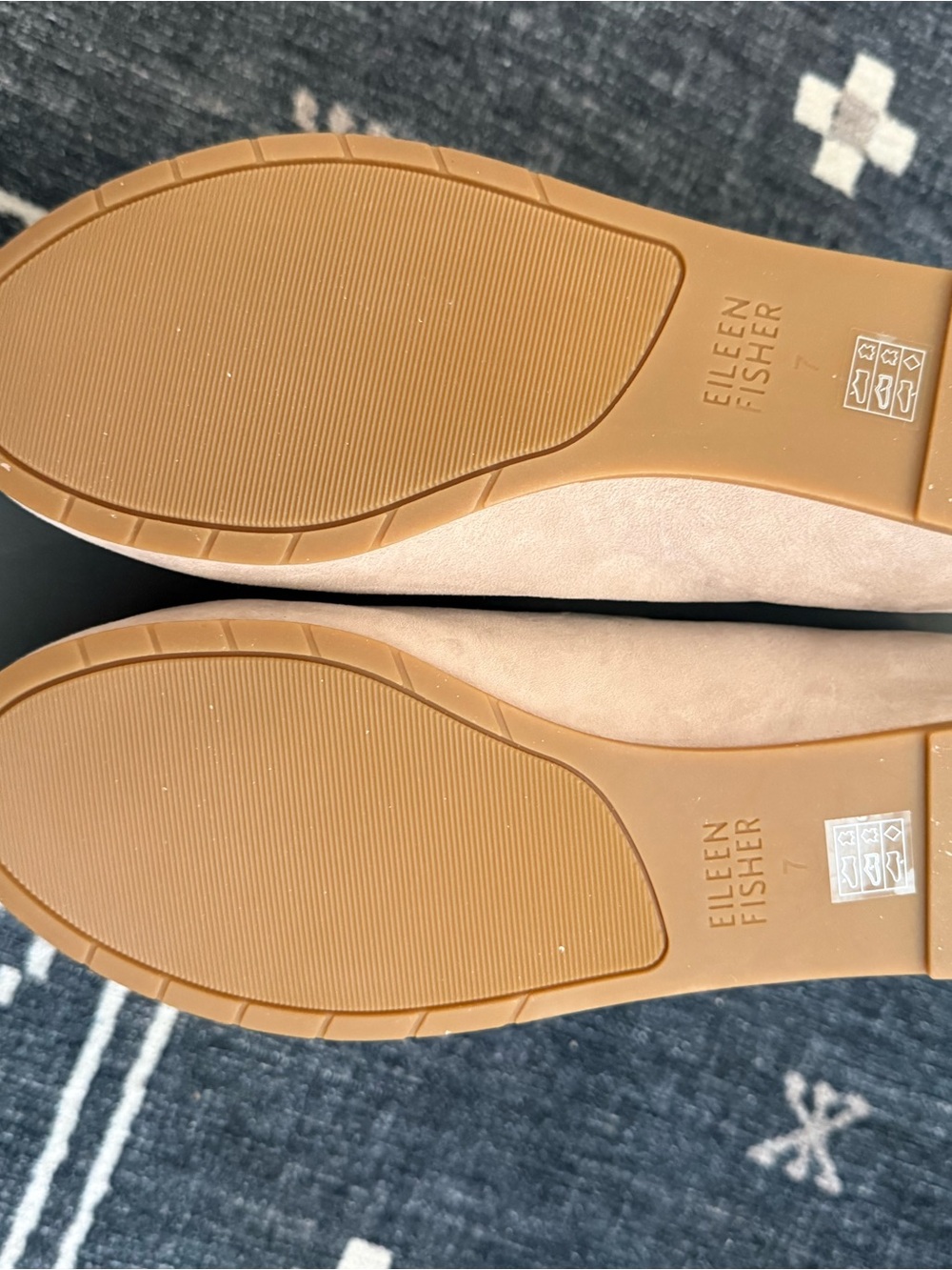 Eileen Fisher Women's Suede Ballet Flats in Color Earth | 7M | New in Box - Picture 4 of 4